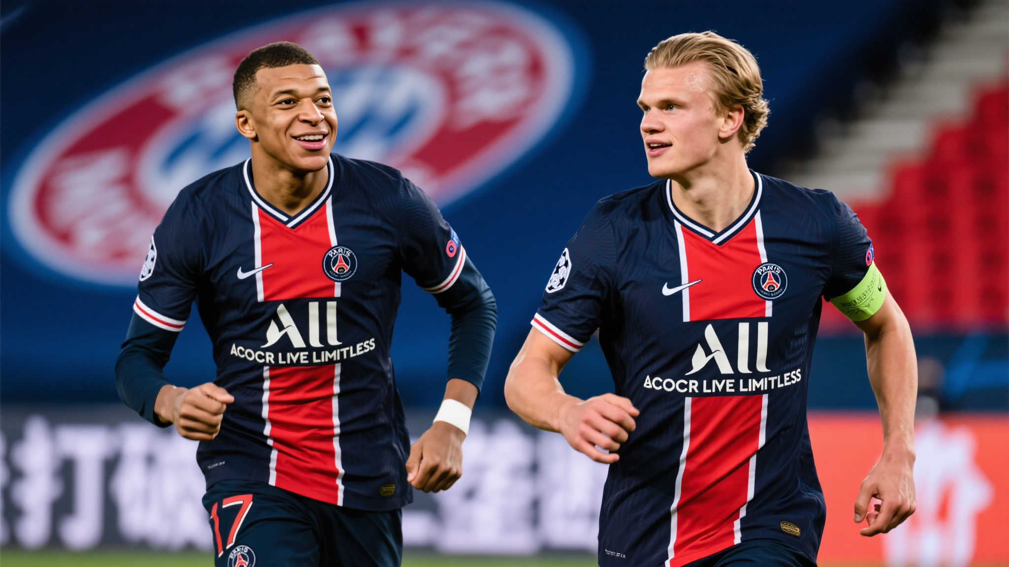 姆巴佩与哈兰德登场，誓言打破拜仁霸权